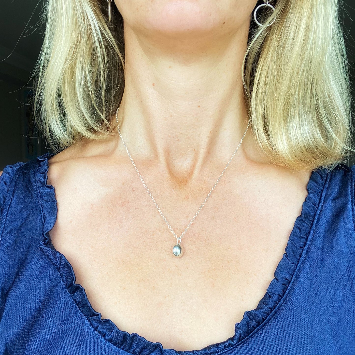 Pebble Pendant - made to order