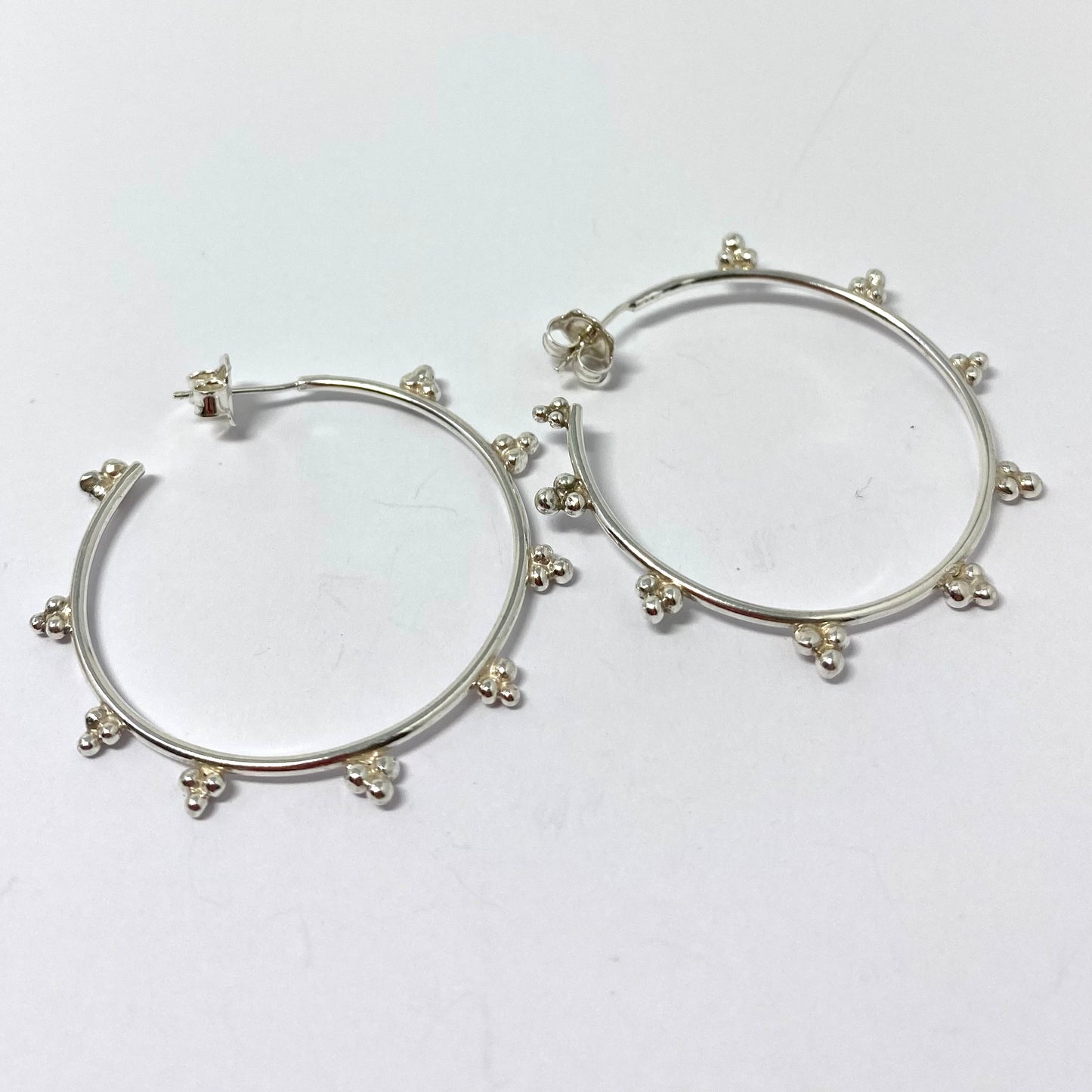 Sunbeam Hoop Earrings - Large