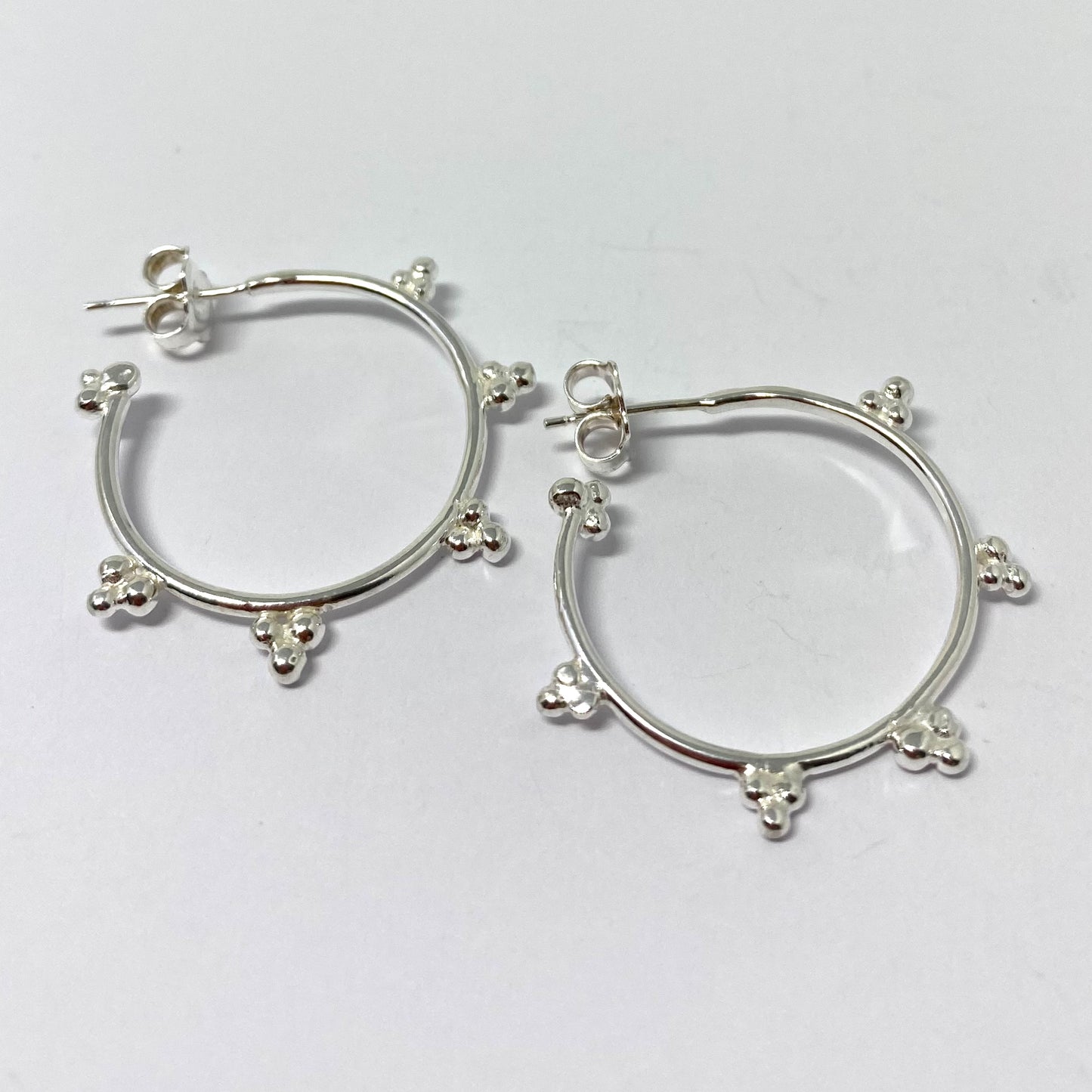Sunbeam Hoop Earrings - Medium