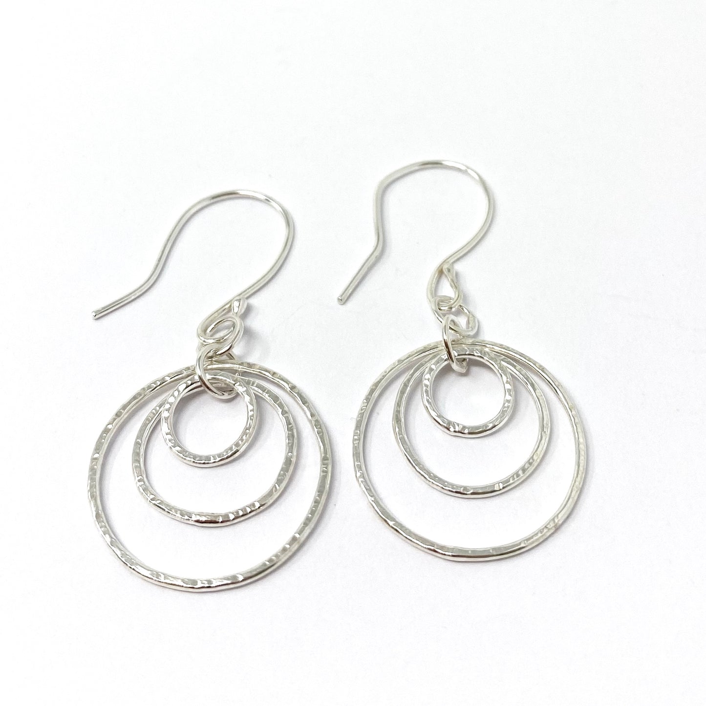 Trio of Rings Earrings