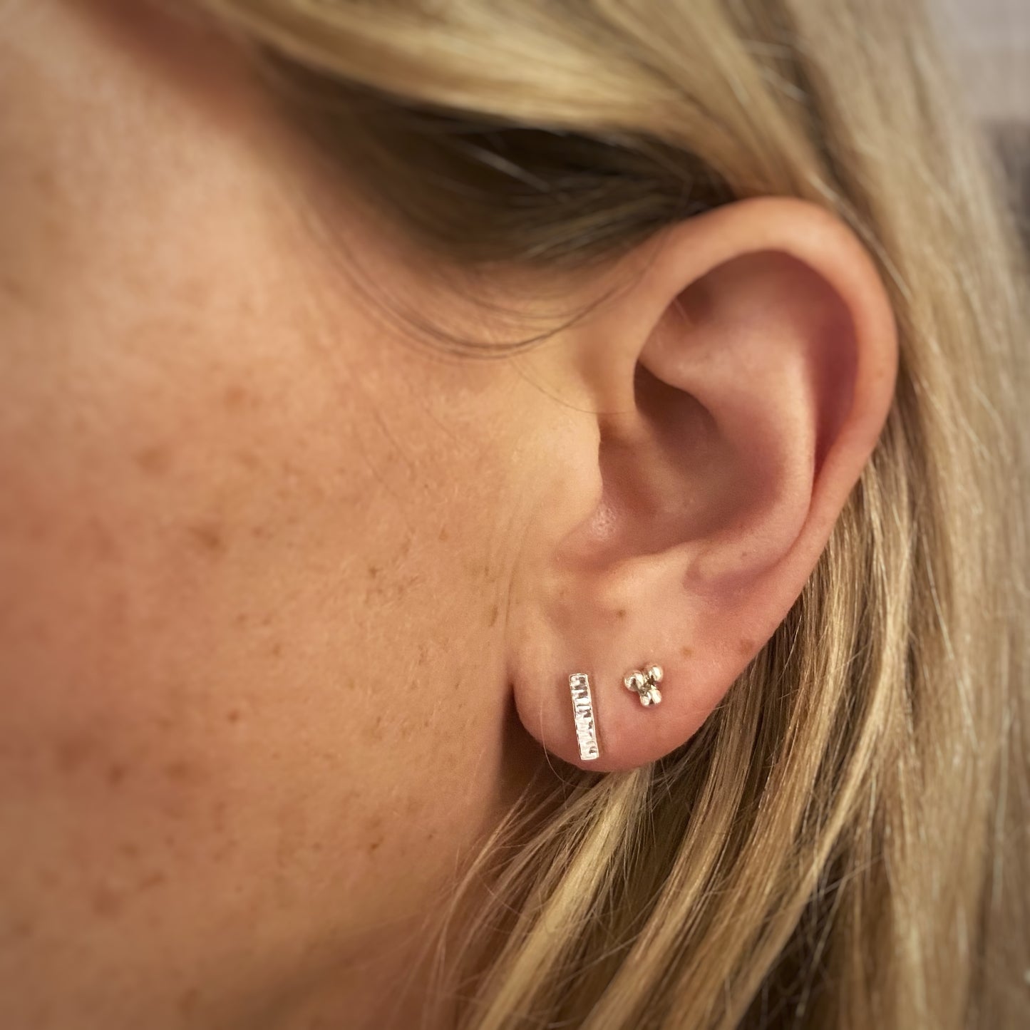 Studs - Hammered Bars