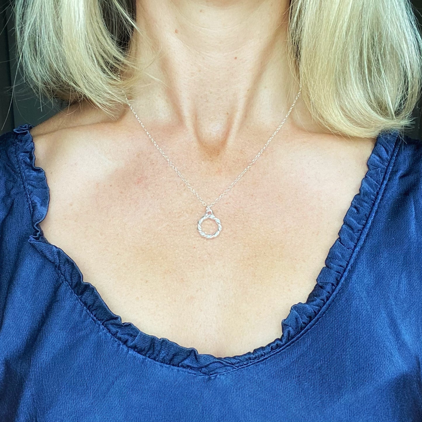 Rope Twist Pendant
