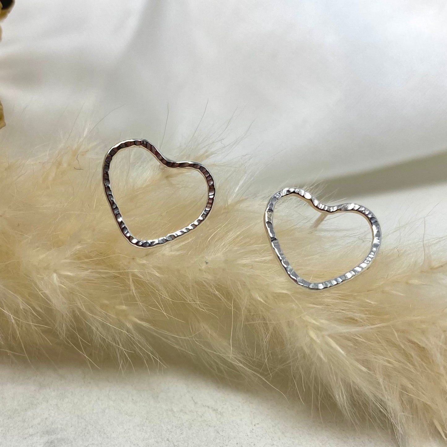 Heart Silhouette Studs