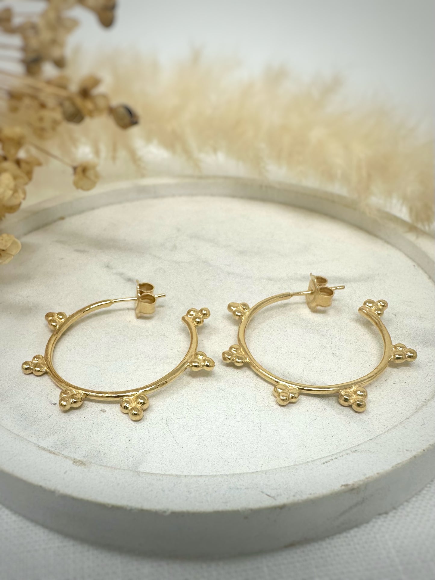 Gold Vermeil Sunbeams - Midi