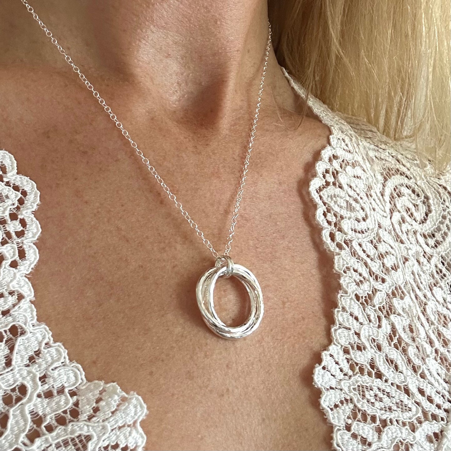 Russian Wedding Ring Pendant