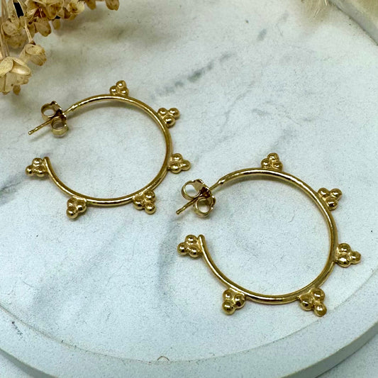 Gold Vermeil Sunbeams - Midi