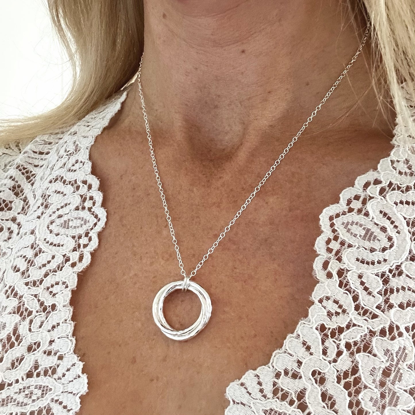 Russian Wedding Ring Pendant