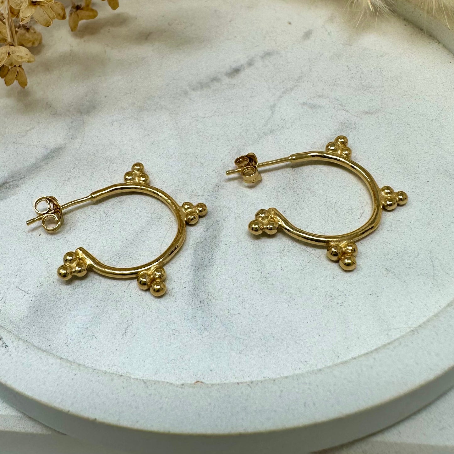 Gold Vermeil Sunbeams - Mini