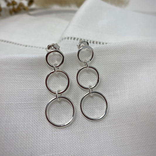 Trio Orbit Earrings
