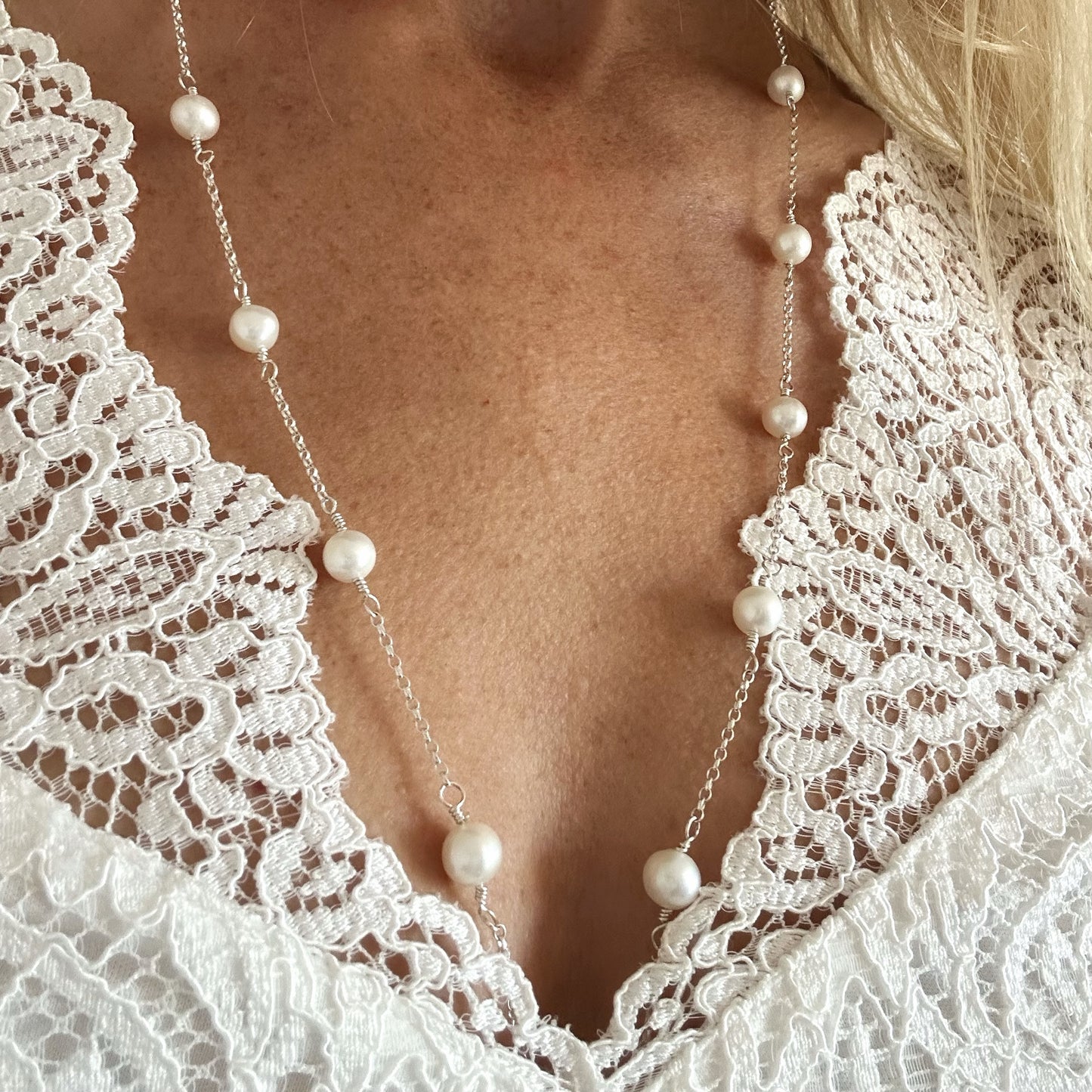 Roberta Pearl Necklace