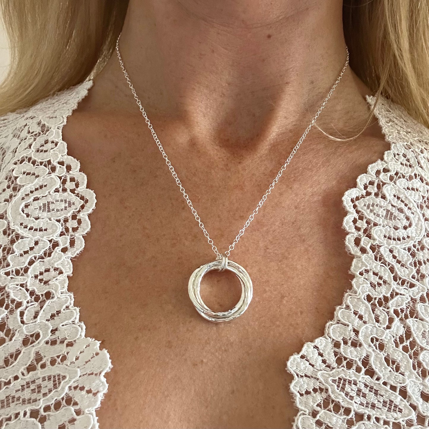 Russian Wedding Ring Pendant