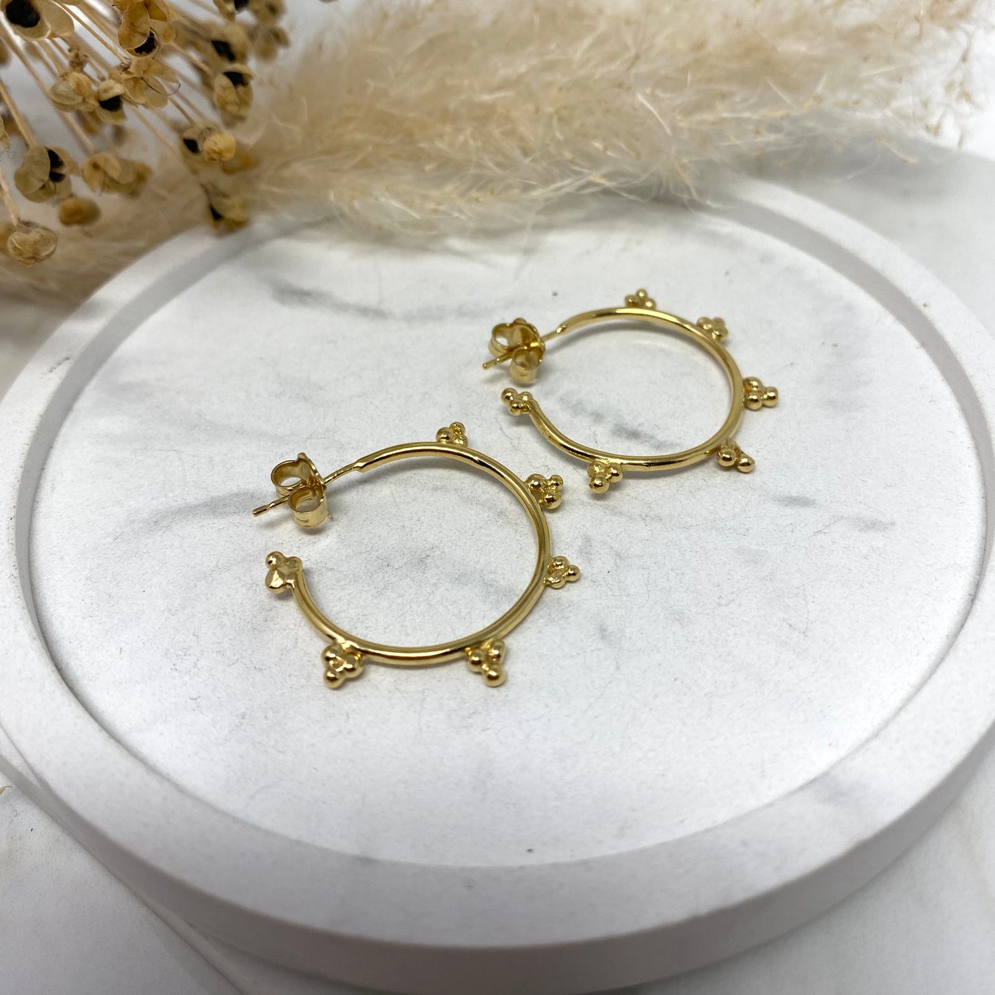Gold Vermeil Sunbeams - Midi