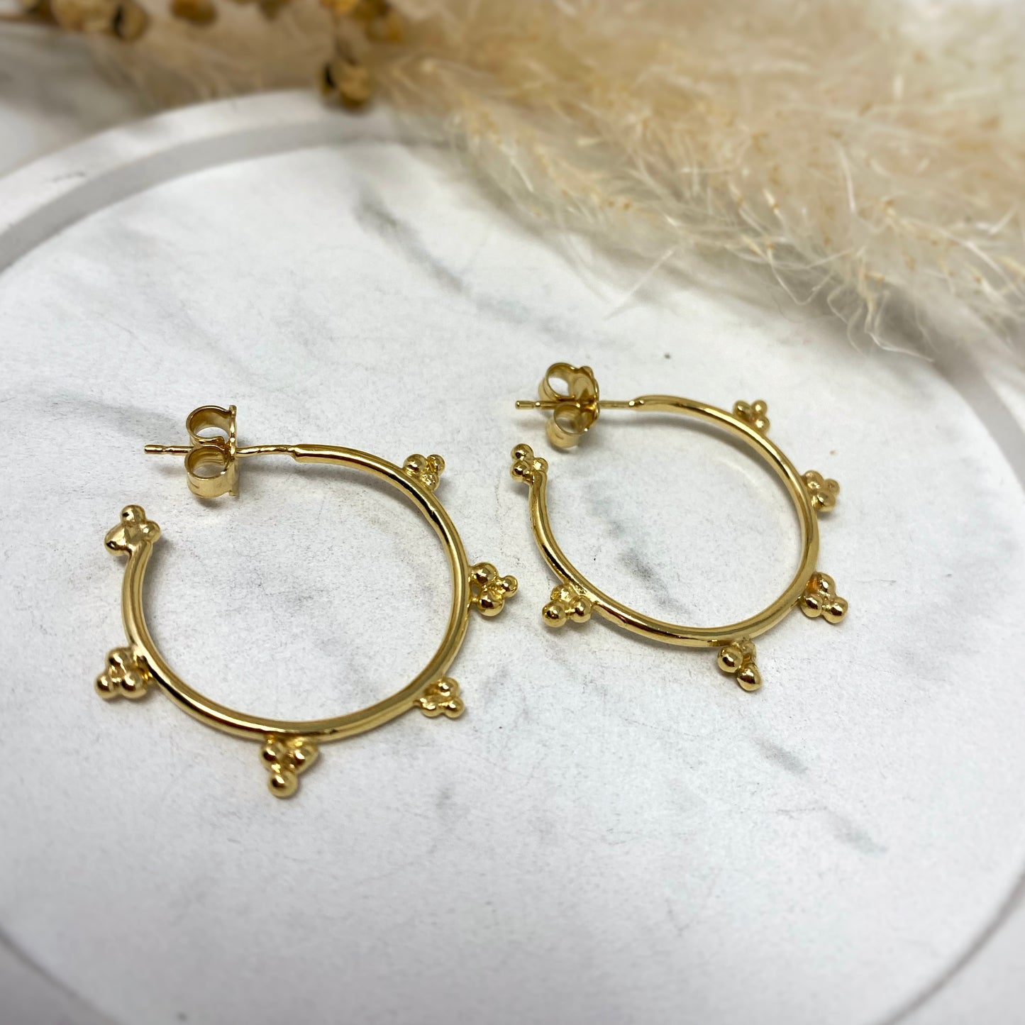 Gold Vermeil Sunbeams - Midi