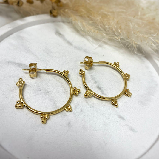 Gold Vermeil Sunbeams - Midi