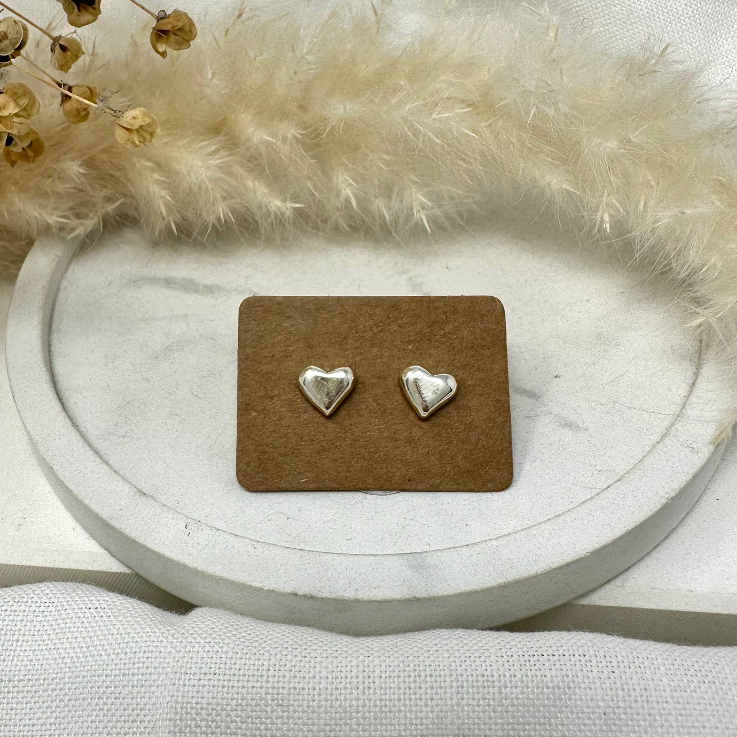 You've Got The Love - Heart Studs