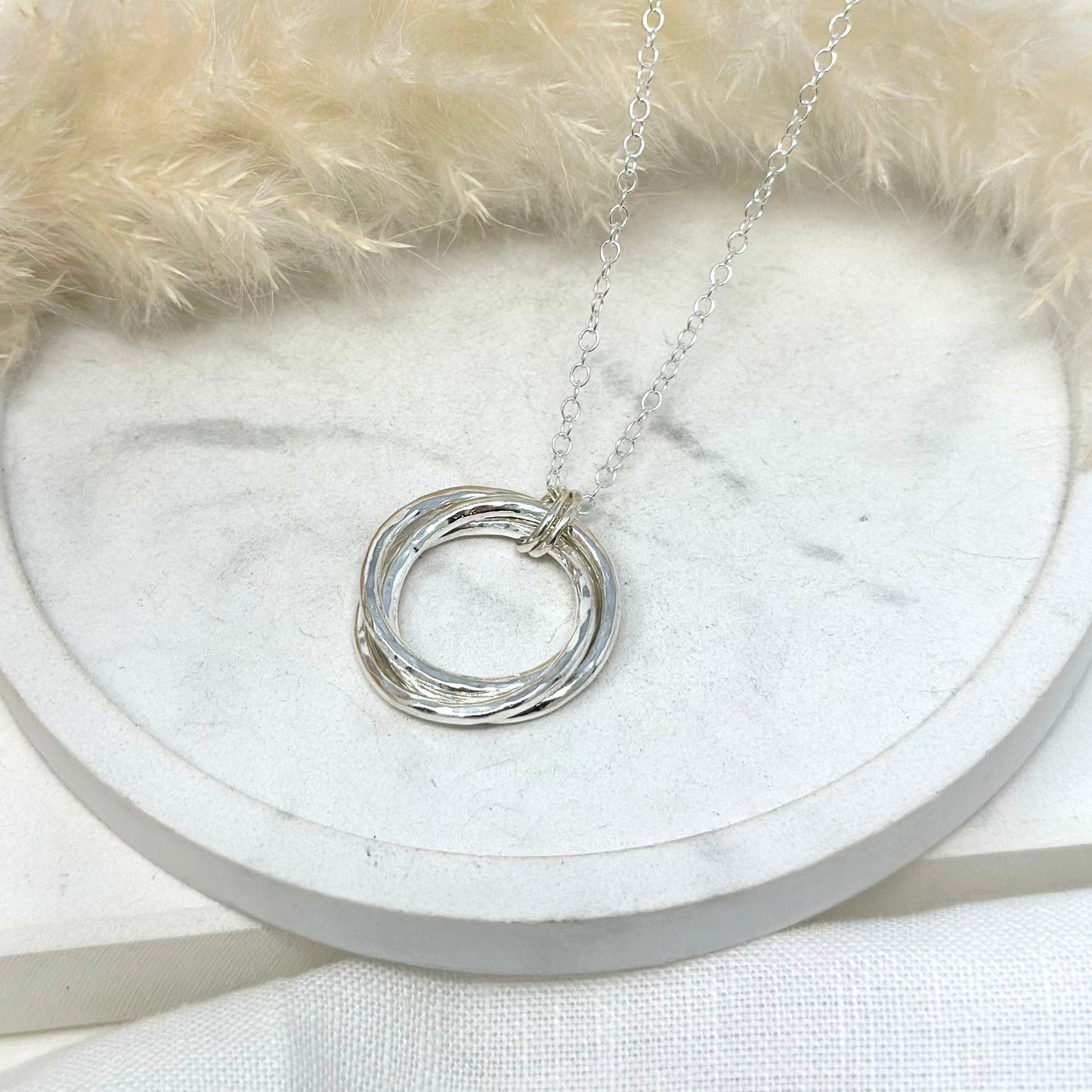 Russian Wedding Ring Pendant