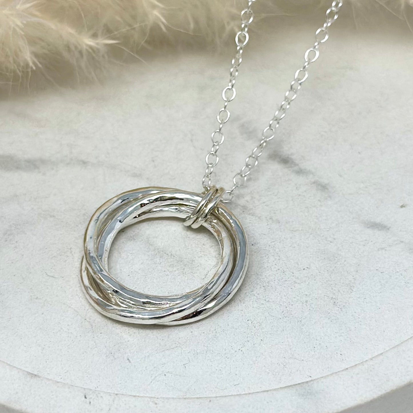 Russian Wedding Ring Pendant
