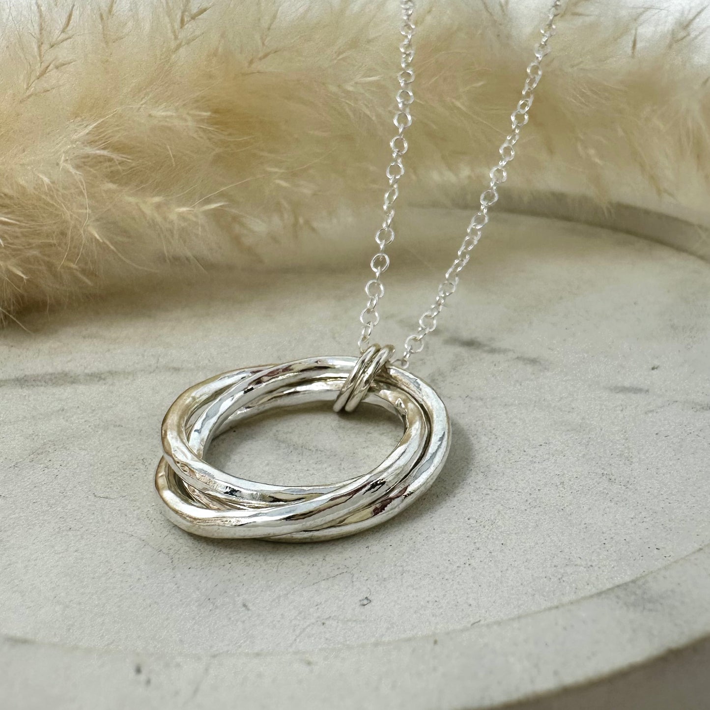 Russian Wedding Ring Pendant